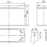 Аккумулятор DELTA HR 12-7.2