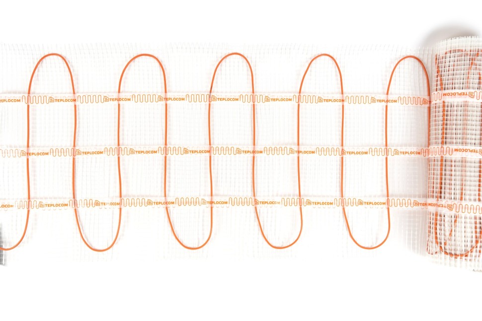 Маты нагревательные двужильные TEPLOCOM МНД-8,0-1280 Вт