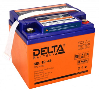 Аккумулятор гелевый Delta GEL 12-45