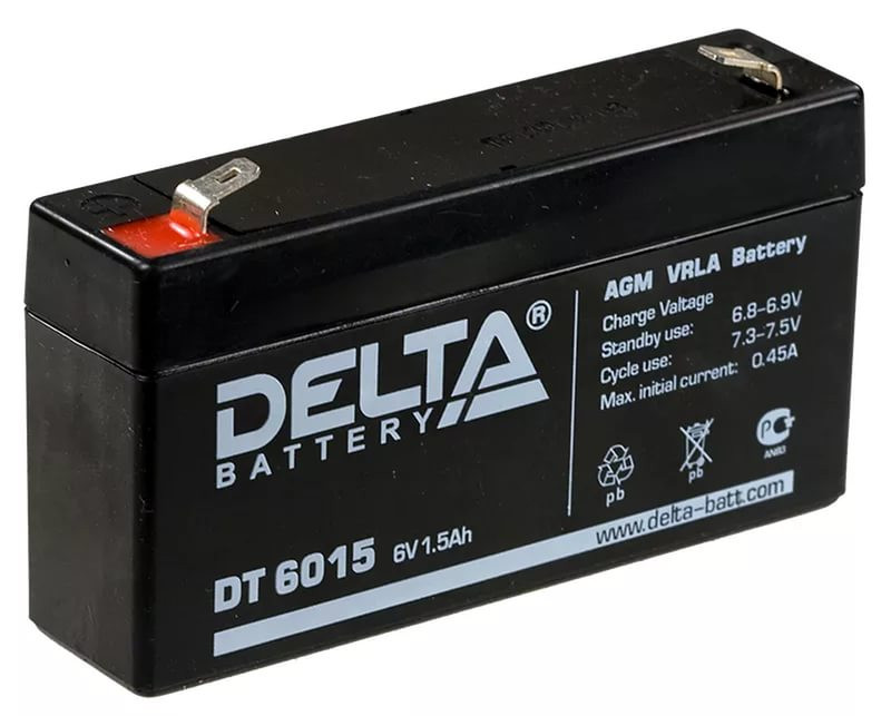 Аккумулятор DELTA DT 6015