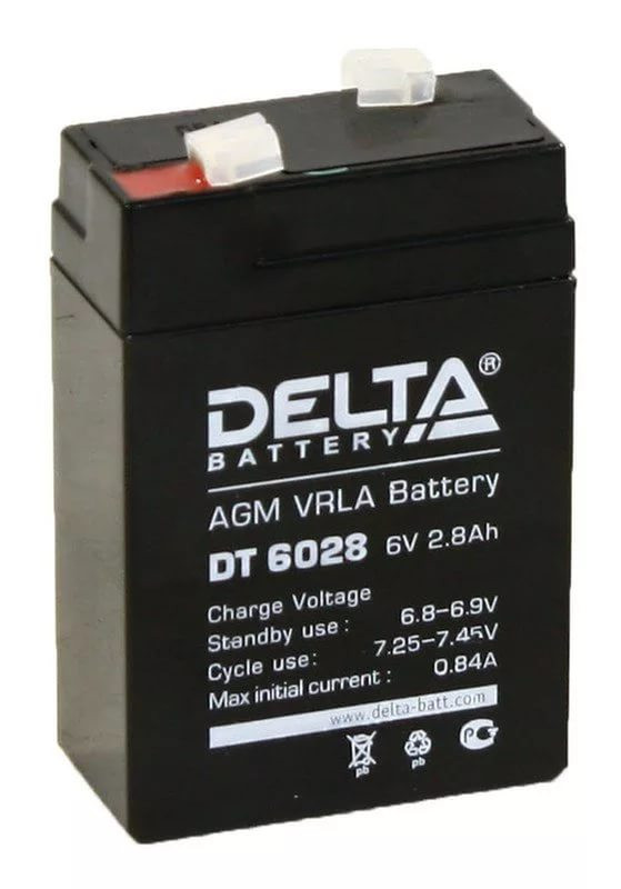 Аккумулятор DELTA DT 6028