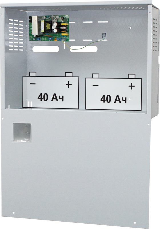 Источник бесперебойного питания СКАТ-1200У исп. 5000 (СКАТ ИБП-12/6,5-2x40)