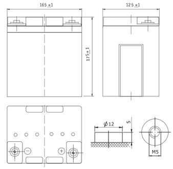 Аккумулятор DELTA HRL 12-26