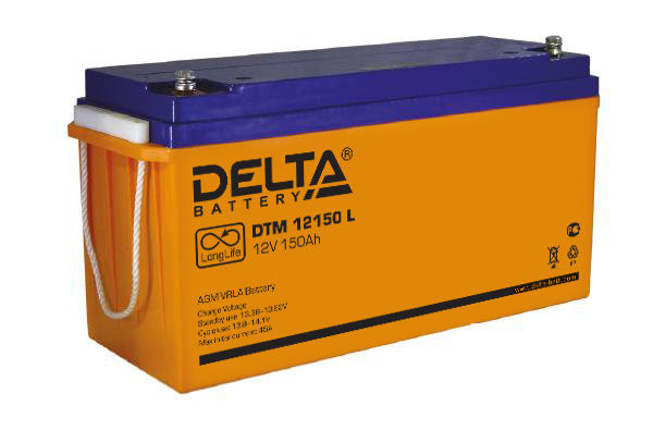 Аккумулятор DELTA DTM 12150 L