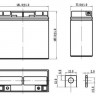 Аккумулятор DELTA DTM 1217